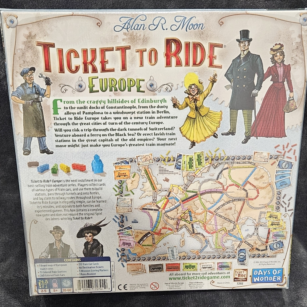 Ticket to Ride Europe - Picture 2 of 3
